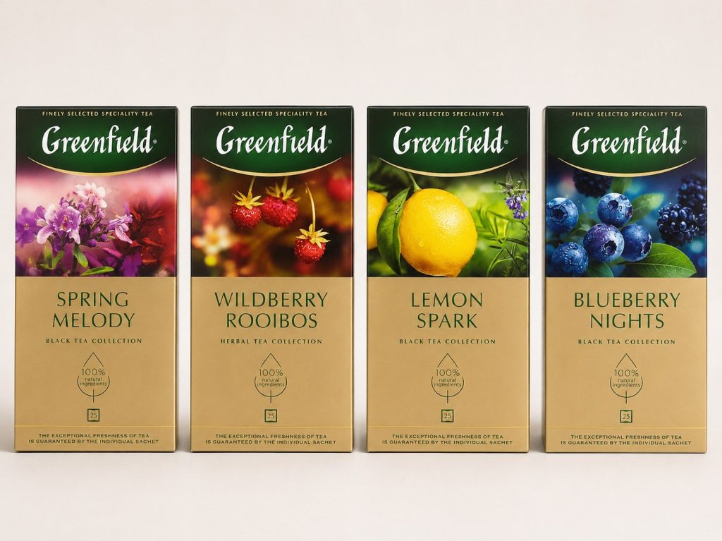 Chay Greenfield Spring Melody, Wildberry Rooibos, Lemon Spark i Blueberry Nights v magazine JerezMagazin v Jerez de la Frontera.