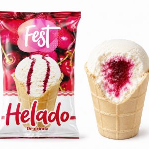 Helado Fest de guinda. Produkt iz Vostochnoy Evropy v magazine JerezMagazin v Jerez de la Frontera.
